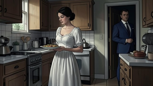 The Family’s Ideal Image from "Chanson douce". A Perfect Household Public admiration Friends praise Louise’s meals and the calm order of the apartment.