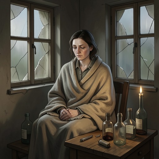 Louise’s Mental and Physical Decline from "Chanson douce". Isolation, illness, financial pressure, and a growing sense of exclusion erode Louise’s ability to care for herself and the children.