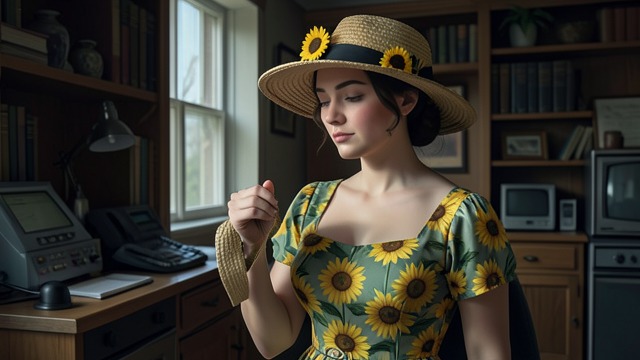 A Straw Hat and a Sunflower from "Even If This Love Disappears From the World Tonight". A Gift Misremembered An earlier wish forgotten Maori buys a straw hat after forgetting that she and Tooru had looked at one together.