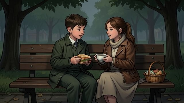 The First Weekend Date from "Even If This Love Disappears From the World Tonight". A Picnic Planned Together A budget-conscious plan Hino proposes a park outing with Tooru's homemade lunch and café dessert afterward.