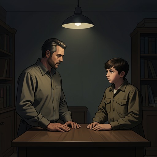Tooru and His Father from "Even If This Love Disappears From the World Tonight". The Kamiya father and son move from habitual avoidance toward an honest, imperfect beginning of reconciliation.