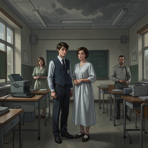 From School to Adult Life from "Even If This Love Disappears From the World Tonight". The young characters move toward adulthood at different speeds, while Maori's condition makes time's passage especially visible.