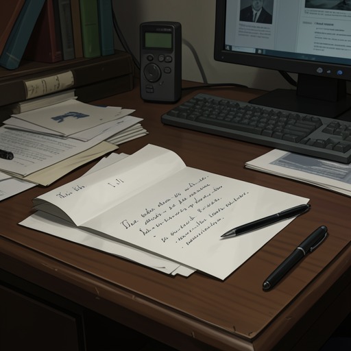 The Hidden Reminder from "Even If This Love Disappears From the World Tonight". A concealed note preserves Maori's own wish to remember Tooru and ultimately helps her reclaim agency over a history others removed.