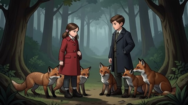 The Foxes’ Claim from "Ronja, the Robber's Daughter". Ownership Challenged Dispute Ronia calls the fox cubs and the woods her own.