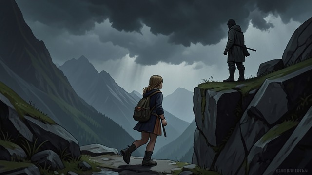 The Rupture at Hell’s Gap from "Ronja, the Robber's Daughter". A Child Disowned Confrontation Ronia condemns Matt’s treatment of Birk, and Matt answers that he has no child.