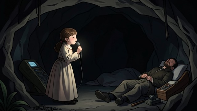 A Song in Shared Darkness from "Ronja, the Robber's Daughter". Comfort Recreated Singing Ronia sings the Wolf’s Song to Birk in the cave. It comforts him, though the melody still makes her sad.