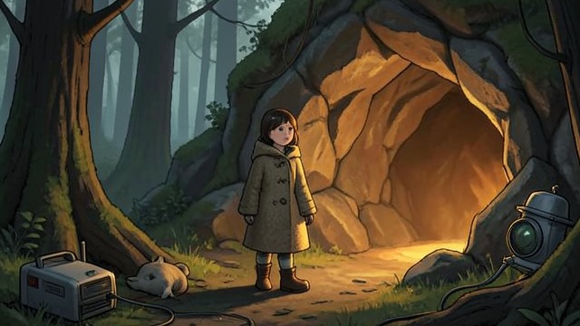 Seasonal Independence from "Ronja, the Robber's Daughter". A Continuing Choice Return Matt allows Ronia to move back to Bear’s Cave for the warm season. What once caused family rupture becomes a settled arrangement.