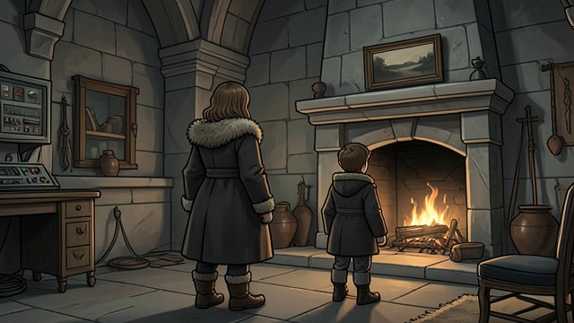 The Fortress as World from "Ronja, the Robber's Daughter". Home Before the Forest Safety The great stone hall and Matt’s Fort are Ronia’s first known world. Lovis’s song and Matt’s care make the fortress feel complete.
