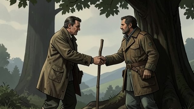 A Warning Accepted from "Ronja, the Robber's Daughter". A First Act of Reciprocity Warning Borka comes to Matt with news of the soldiers’ ambush.