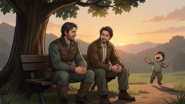 Brothers After the Fight from "Ronja, the Robber's Daughter". Recovered Affection Memory After Matt wins, he calls Borka brother and preserves his name and authority under the new arrangement.