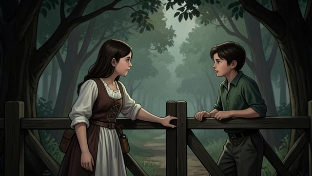 A Brother Across the Divide from "Ronja, the Robber's Daughter". New Kinship Recognition Ronia decides that Birk looks as if he will become a Matt, then learns he is Borka’s son.
