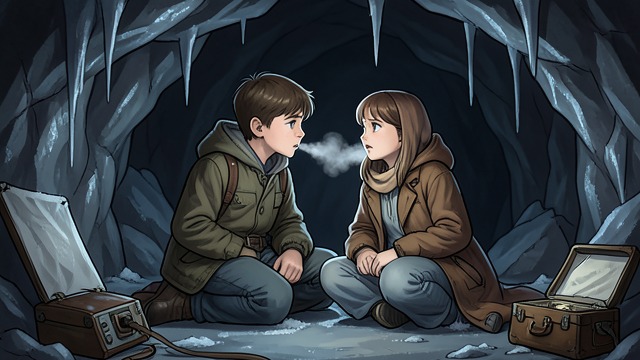 Winter’s Hard Choice from "Ronja, the Robber's Daughter". Season as Crisis Exposure Rain and wind make the cave cold, while Ronia imagines Birk freezing there. Their freedom cannot shelter them from the weather.