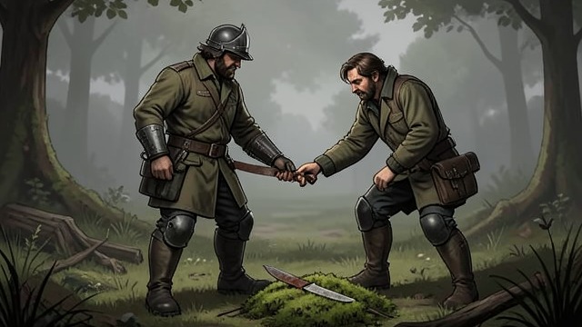 The Lost Knife from "Ronja, the Robber's Daughter". A Tool Disappears Quarrel Ronia and Birk cannot find the knife and blame one another. The argument threatens a partnership built on dependence and shared work.