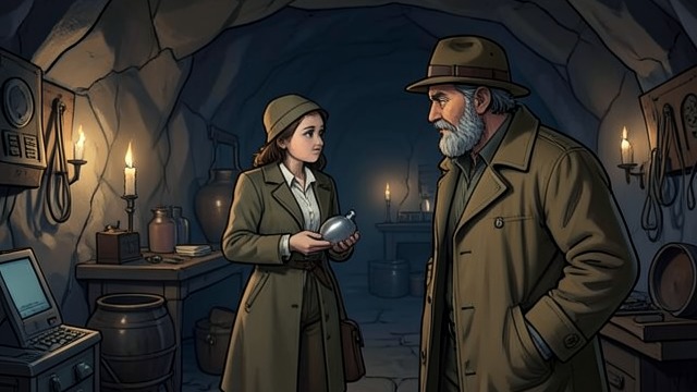 The Secret That Remains from "Ronja, the Robber's Daughter". A Friend’s Continuing Influence Memory Ronia remembers the silver-mine secret Noddle-Pete entrusted to her.