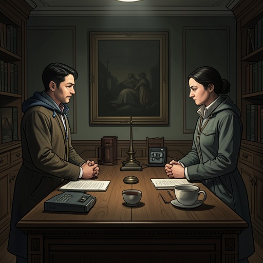 The Children and Their Parents from "Ronja, the Robber's Daughter". This flow traces the children’s relationships with both rival families as love and loyalty press against inherited hostility.