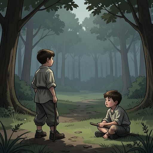 Ronia’s Coming of Age from "Ronja, the Robber's Daughter". This flow traces Ronia’s movement from protected child to independent young person who chooses her own principles and home.
