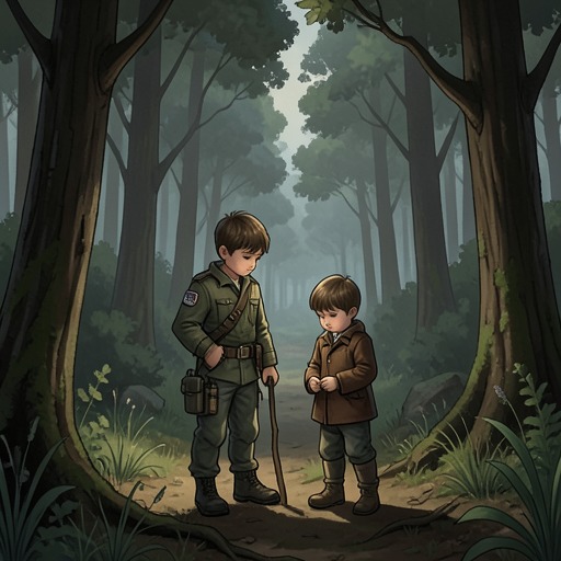 Ronia and Birk’s Shared Life from "Ronja, the Robber's Daughter". This flow follows two children from antagonistic first meeting to chosen family and a lasting shared future.