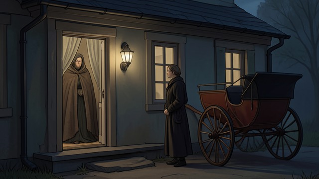 The Unseen Departure from "Uncle Silas". The Unseen Departure A Missed Meeting Monica visits Bartram-Haugh, believing Maud has gone for a drive.