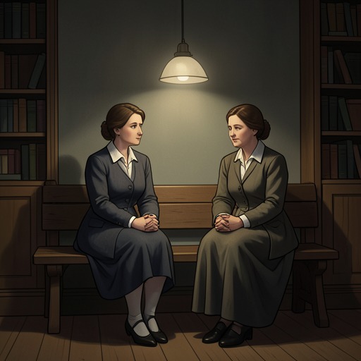 Maud and Milly’s Sisterly Bond from "Uncle Silas". The cousins’ friendship gives each a companion in isolation and remains a source of hope across separation and danger.