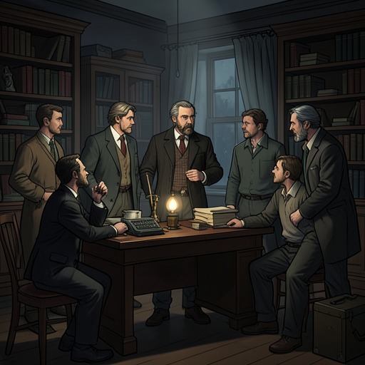 The Competing Guardians from "Uncle Silas". The struggle over Maud’s guardianship moves from legal consultation to Silas Ruthyn’s effort to cut off the people who might protect her.