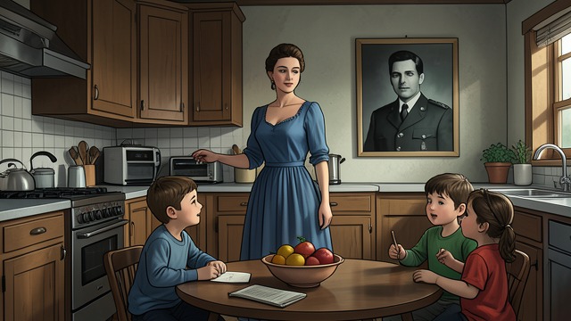 A Place at Margherita’s Table from "The Lying Life of Adults". Kinship Around Enzo The household’s shared history Vittoria takes Giovanna to Margherita’s home, where Enzo’s children—Tonino, Giuliana, and Corrado—receive…