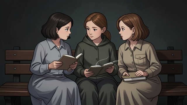 A Shared Childhood World from "The Lying Life of Adults". A Shared Childhood World Common upbringing Giovanna, Angela, and Ida grow up under parents who share ideals about education, reading, and responsible conduct.