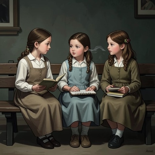 Giovanna’s Friendship with Angela and Ida from "The Lying Life of Adults". This thread traces the childhood intimacy of Giovanna, Angela, and Ida through sexual awakening, family rupture, jealousy, and a tentative return to friendship.