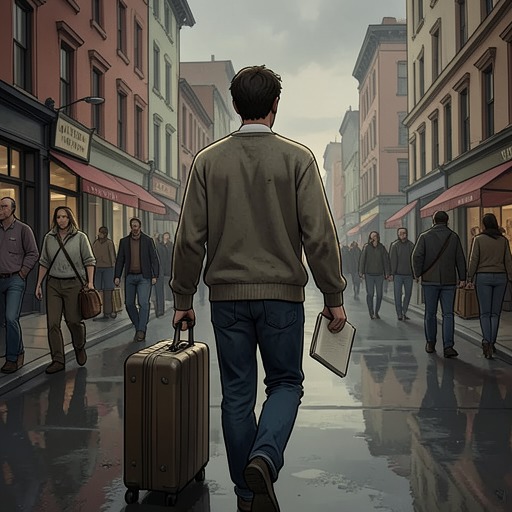 Tonino’s Departure from Naples from "The Lying Life of Adults". Tonino’s thread moves from a careful, restrained young man in Angela’s life to a public burst of violence, flight from Naples, and an unresolved separation…