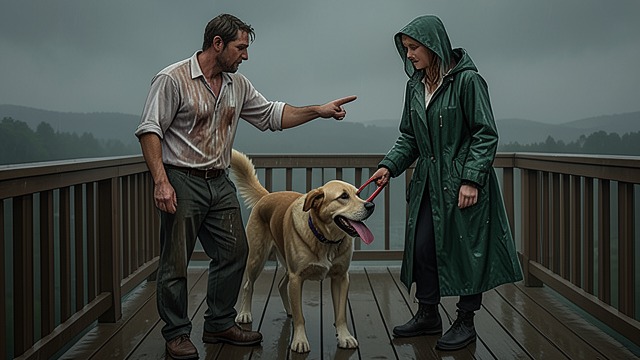 The Dog Overboard from "Kensuke's Kingdom". A Crew Saves Stella Sudden danger Stella falls from the yacht while Michael is occupied with navigation.