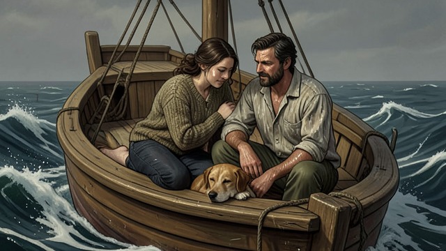 Companions on the Water from "Kensuke's Kingdom". A Dog in the Crew Comfort in rough weather Stella stays near the family through the voyage, curling beside Michael when rough seas frighten him.