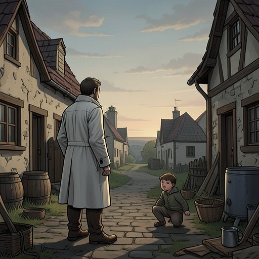 Kensuke’s Life After War from "Kensuke's Kingdom". This thread traces Kensuke’s journey from proud Japanese doctor through wartime loss and isolation to a renewed, chosen life.