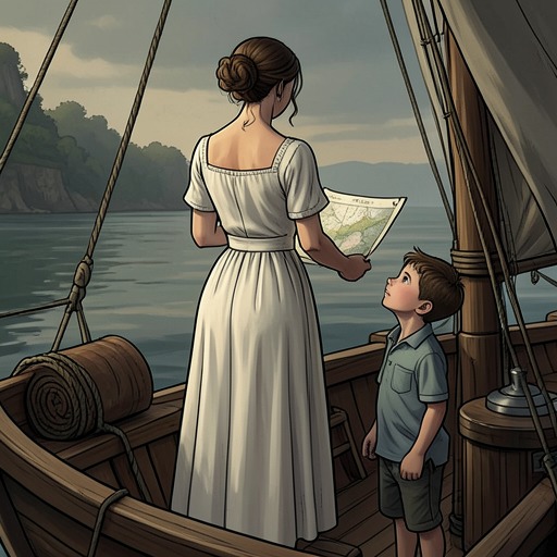 Michael’s Parents as Separate Anchors from "Kensuke's Kingdom". This thread reframes Michael’s bond with each parent as a distinct source of guidance, companionship, and rescue.