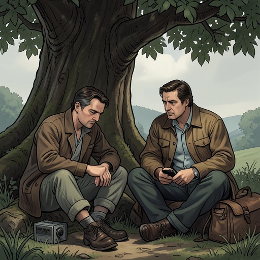 Michael and Kensuke’s Uneasy Beginning from "Kensuke's Kingdom". This thread traces how suspicion and unequal power between Michael and Kensuke gradually give way to trust and friendship.