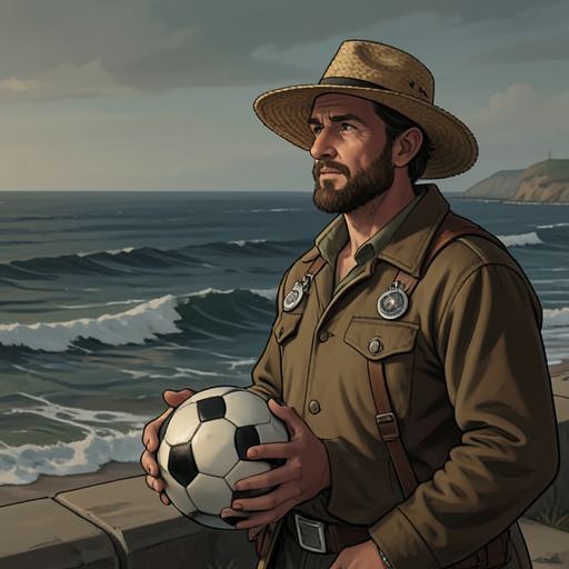 The Football and Michael’s Past from "Kensuke's Kingdom". This thread reframes the football as a physical link between Michael’s childhood, the frightening sea, and the life he builds with Kensuke.