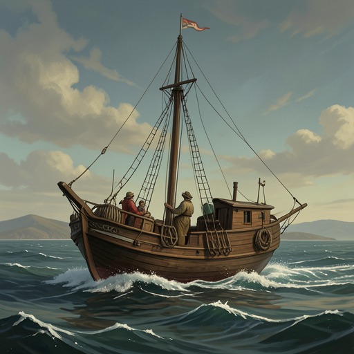 A World Measured in Landfalls from "Kensuke's Kingdom". This thread follows the voyage’s widening horizons, from Atlantic crossings to Australia, and shows how each landfall deepens Michael’s sense of the world.