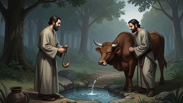 A Grand Sacrifice Is Not Always Best from "I Ching". The Better Offering Is Sincere Two neighbors sacrifice The fifth line compares a neighbor in the east who slaughters an ox with a neighbor in the west who…