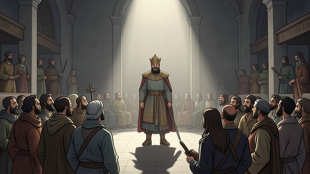 The Ruler Gathers Capable People from "I Ching". Trust Becomes a Community The ruler seeks talent The fifth line of Abundance depicts a ruler bringing brilliant people around him.