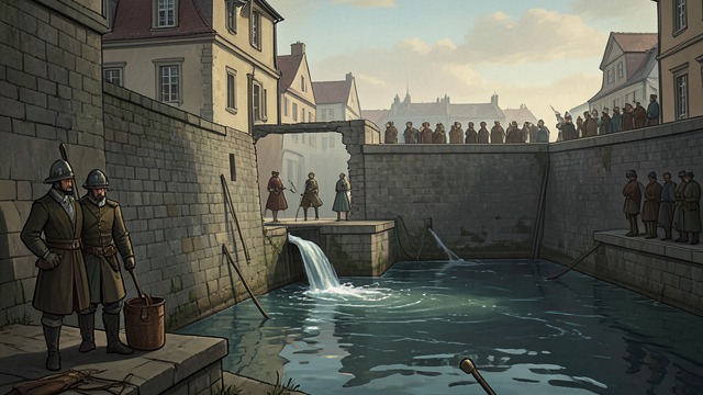 The City Wall Falls from "I Ching". A Visible Reversal The defenses collapse The final line pictures a city wall returned to its moat.