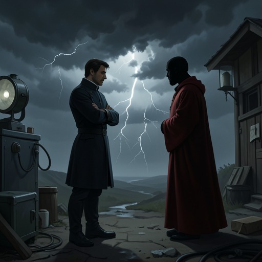 The Exiled Officer Preserves His Light from "I Ching". This flow follows an able public servant through repression, withdrawal, survival, and the defeat of a corrupt ruler.