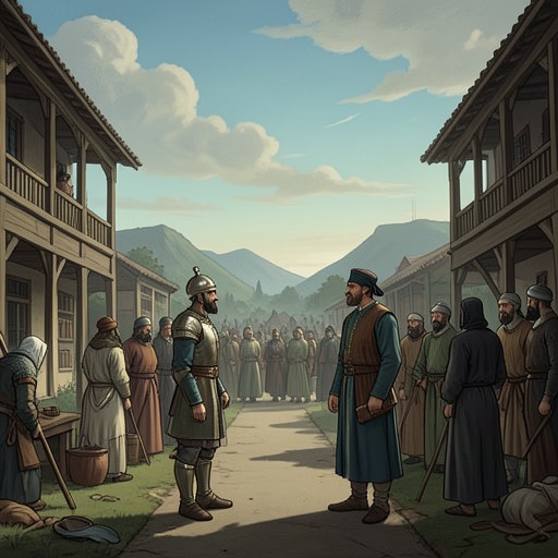 A Ruler and Minister Build a Bond from "I Ching". This flow follows the developing trust between a sovereign and an officer as it moves from distant attention to shared action.