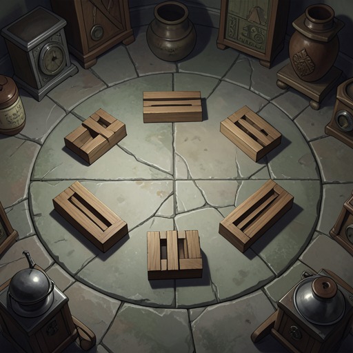 The Cycle of the Twelve Months from "I Ching". This flow follows Legge's account of seasonal hexagrams as a model of alternating decline and renewal in nature and political life.