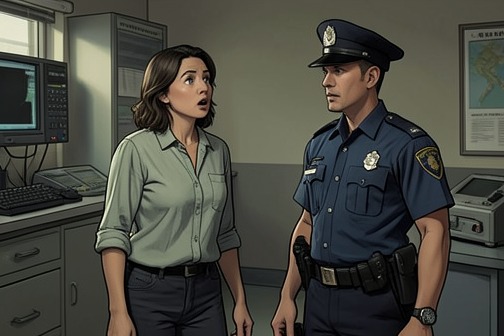 Aomamé Discovers a Time Discrepancy in Reality from "1Q84". Aomamé’s discovery that the police uniform and weapons around her no longer match her recent memories gives the changed reality a concrete, public form.