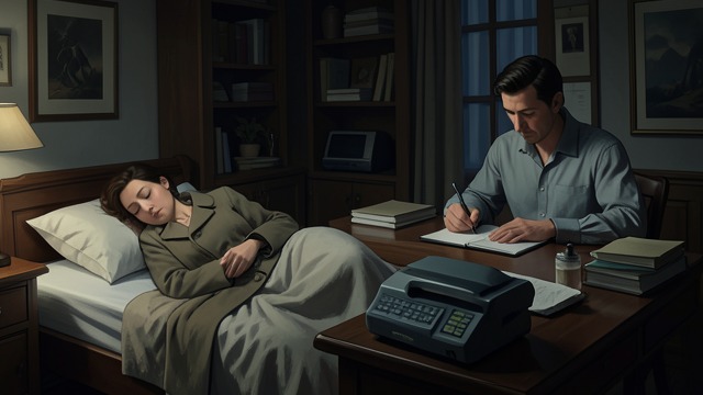A Night in Tengo’s Home from "1Q84". A Night in Tengo’s Home A request for shelter Fukaéri says she will not return to Shinanomachi and asks to stay at Tengo’s apartment.