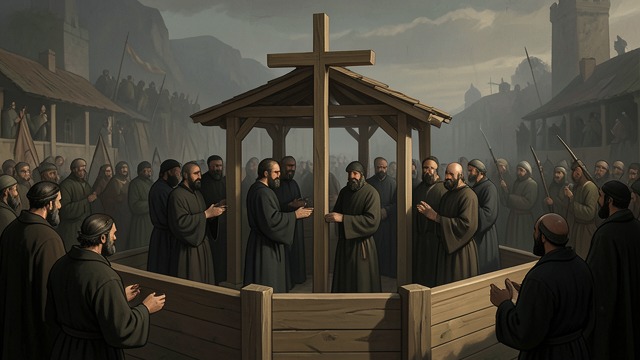 A Religious Turn from "1Q84". A Religious Turn Legal protection The Pioneers obtain recognition as a religious association, making outside investigation more difficult.