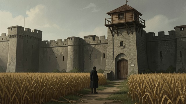 A Fortified Community from "1Q84". A Fortified Community Growth behind walls The Pioneers acquire land, develop facilities, and maintain a successful agricultural business, while outsiders…