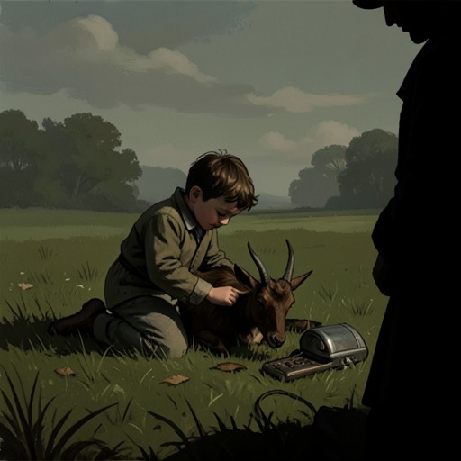 Fukaéri and the Little People from "1Q84". This flow traces Fukaéri’s connection to the Little People, from childhood encounters to the consequences of making their story public.