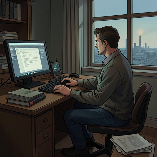 Tengo Rewrites Air Chrysalis from "1Q84". This flow follows Tengo’s transformation of Fukaéri’s strange oral story into a polished literary work and the consequences of that collaboration.