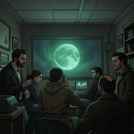 The Pioneers’ Secrecy Meets Publicity from "1Q84". This flow traces the conflict between the Pioneers’ controlled public image and Ébisuno’s attempt to use publicity to reveal what happened to Fukaéri’s family.