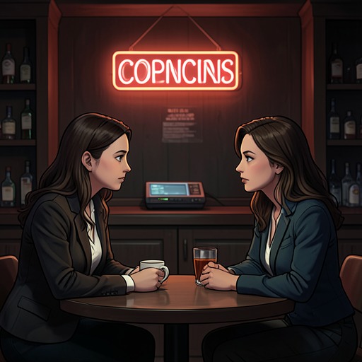 Aomamé and Ayumi’s Unexpected Friendship from "1Q84". This flow traces how two women with different lives recognize shared desires, disclose private harm, and form a brief but meaningful bond.