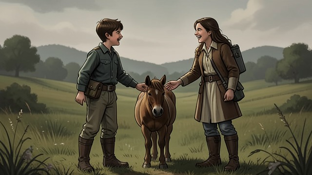 A Childhood Meeting from "One Thousand and One Nights". A Childhood Meeting An Early Connection Zaen and Della’s relationship begins when they are young, with the pony marking an important memory in their shared…